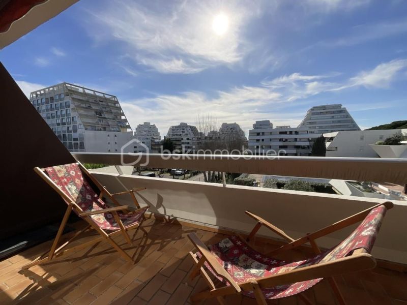 A louer APPARTEMENT T2 45 M2 TERRASSE BORD DE MER LA GRANDE MOTTE