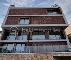 Luxury 1-bedroom apartment for rent, 33 m², with sea view in Beausoleil