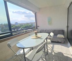 Se alquila: apartamento de 1 dormitorio, 31 m², en primera línea de playa, Le Barcarès