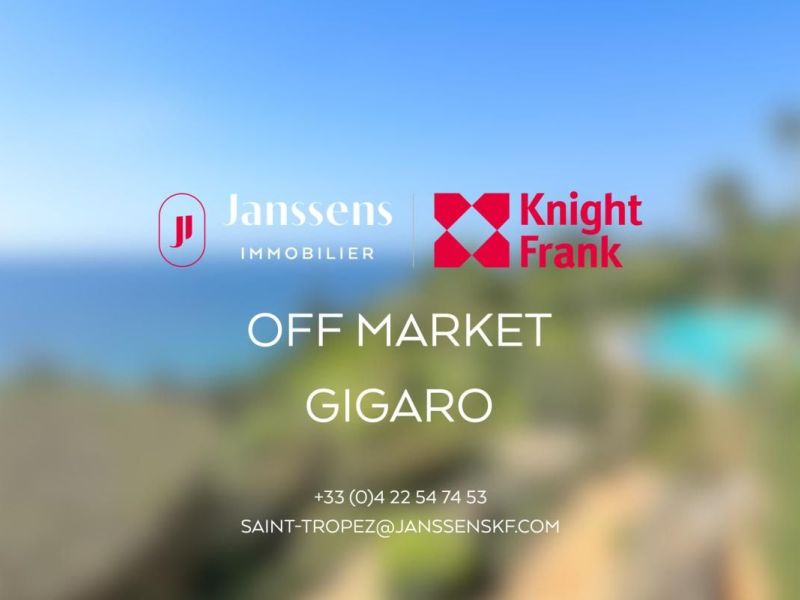 Se vende: casa de 7 habitaciones, 430 m², en primera línea de playa, La Croix-Valmer