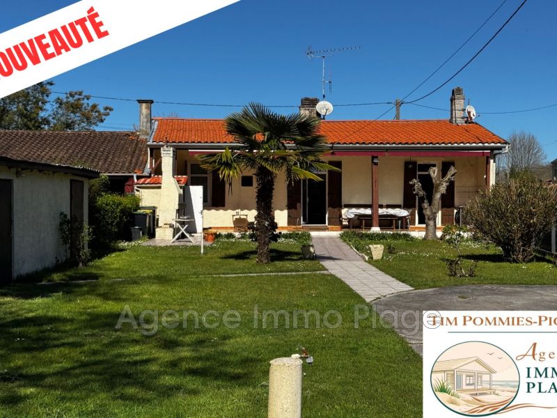 A vendre MAISON  4 PIECES 87 M2  SAINT VIVIEN DE MEDOC