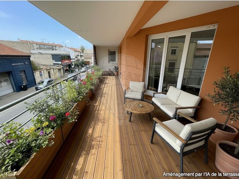 A louer APPARTEMENT T3 67 M2 TERRASSE  NIMES
