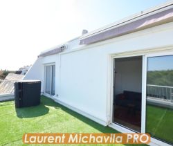 A louer APPARTEMENT T2 43 M2 TERRASSE BORD DE MER LA GRANDE MOTTE