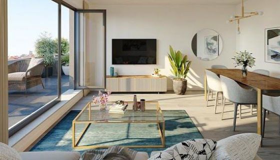 A vendre APPARTEMENT T3 62 M2 TERRASSE BORD DE MER SIX FOURS LES PLAGES