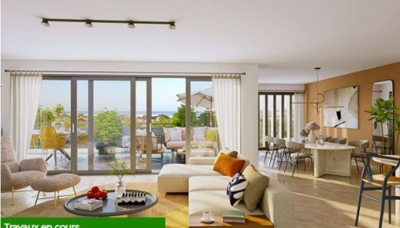A vendre APPARTEMENT T4 122 M2 TERRASSE VUE MER SIX FOURS LES PLAGES