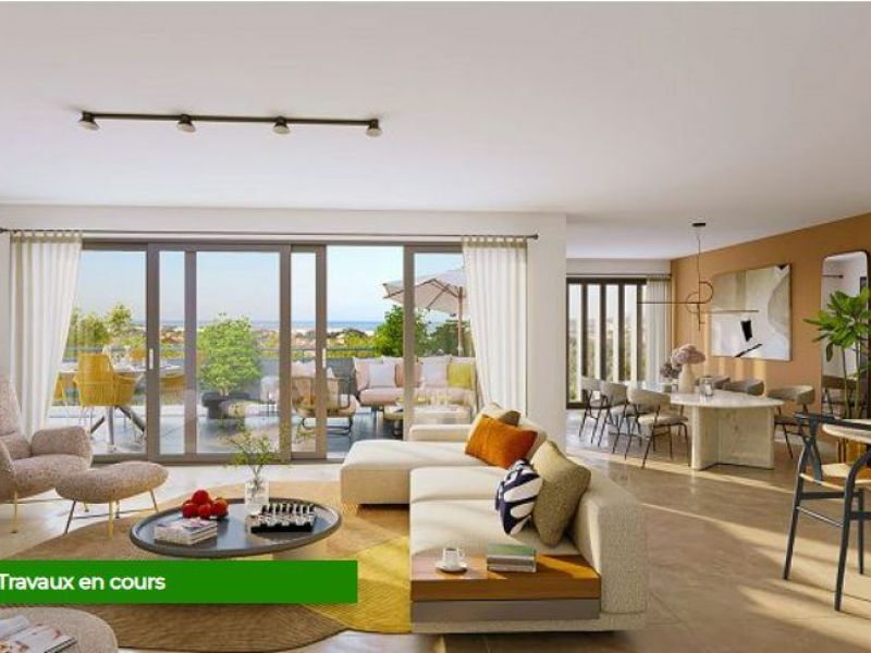 A vendre APPARTEMENT T4 122 M2 TERRASSE VUE MER SIX FOURS LES PLAGES