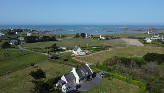 vente Maison à 300 mètres de la plage, petite vue mer à Kerlouan