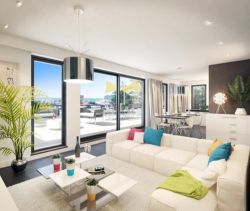 A vendre APPARTEMENT DE PRESTIGE T4 75 M2 TERRASSE BORD DE MER LA SEYNE SUR MER
