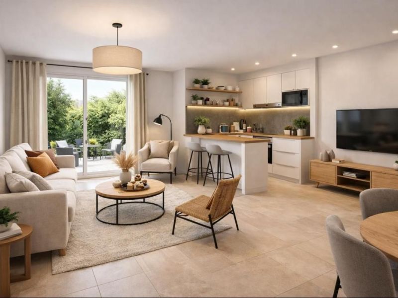 A louer APPARTEMENT NEUF T3 67 M2 TERRASSE BORD DE MER ARGELES SUR MER