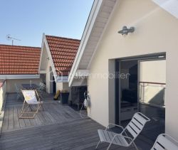 A louer APPARTEMENT DUPLEX DE PRESTIGE T5 122 M2 TERRASSE BORD DE MER ARCACHON