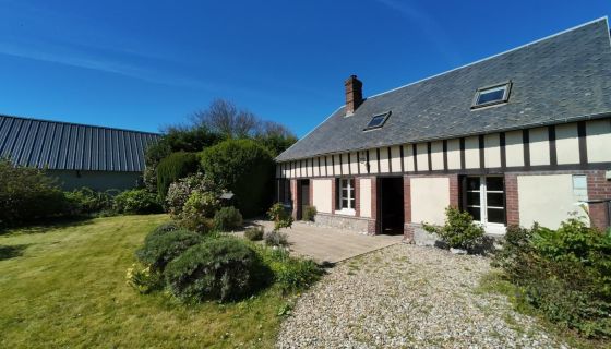 A vendre LONGèRE  5 PIECES 80 M2 BORD DE MER VEULETTES SUR MER