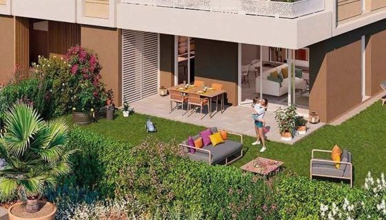 A vendre APPARTEMENT T4 REZ DE JARDIN La Ciotat