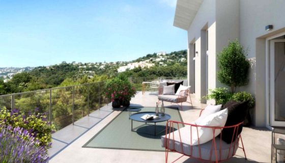 A vendre SUPERBE APPARTEMENT T3 EN ATTIQUE TERRASSE 53 m&sup2;  La Ciotat