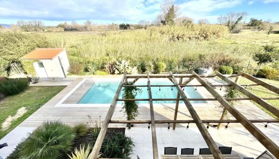 A louer MAISON  5 PIECES 105 M2 BORD DE MER VILLELONGUE DE LA SALANQUE
