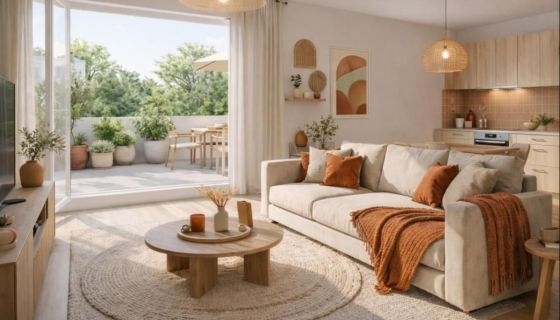 A louer APPARTEMENT T4 77 M2 TERRASSE BORD DE MER NARBONNE