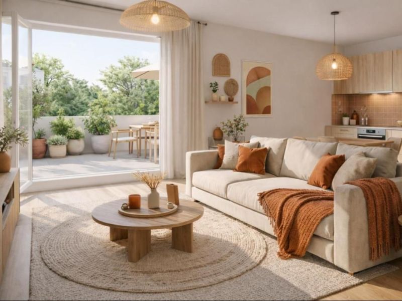 A louer APPARTEMENT T4 77 M2 TERRASSE BORD DE MER NARBONNE