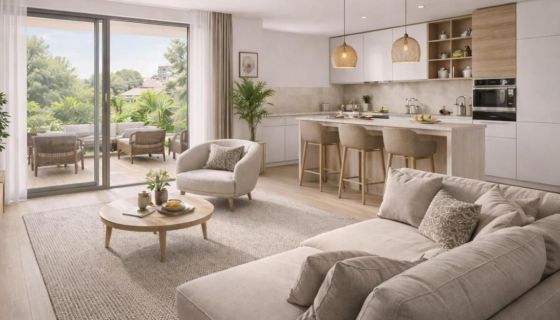 A louer APPARTEMENT NEUF T4 74 M2 TERRASSE  CASTELNAU LE LEZ