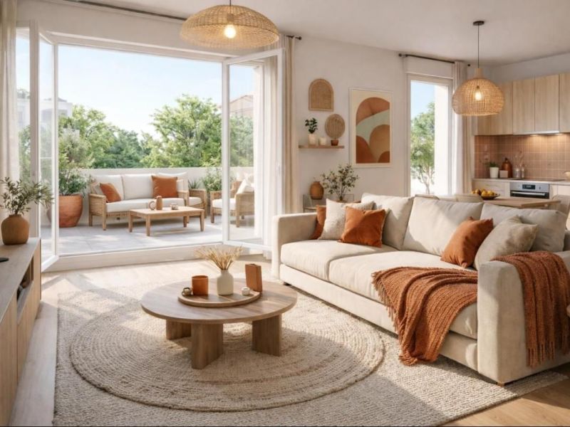 A louer APPARTEMENT T2 49 M2 TERRASSE BORD DE MER SIX FOURS LES PLAGES