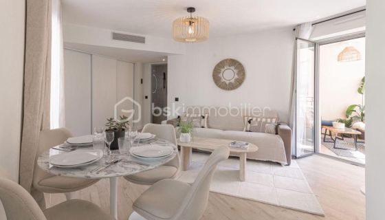 A louer APPARTEMENT NEUF T2 44 M2 TERRASSE BORD DE MER CANNES