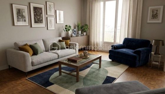 A louer APPARTEMENT T4 74 M2  NANTES