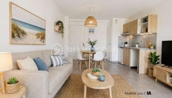 A louer APPARTEMENT T2 39 M2 TERRASSE PLAGE à PIED SERIGNAN