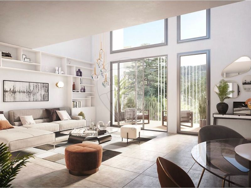 A louer APPARTEMENT DUPLEX NEUF T4 88 M2 TERRASSE BORD DE MER SAINT LAURENT DU VAR