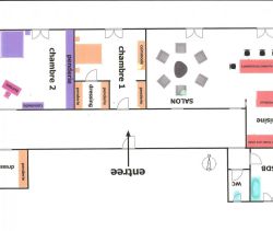 A louer APPARTEMENT T3 107 M2  LISIEUX