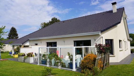 A vendre MAISON  CONTEMPORAINE BORD DE MER AVREMESNIL