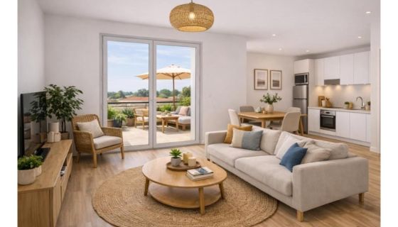 A louer APPARTEMENT T3 58 M2 TERRASSE BORD DE MER MARSEILLAN