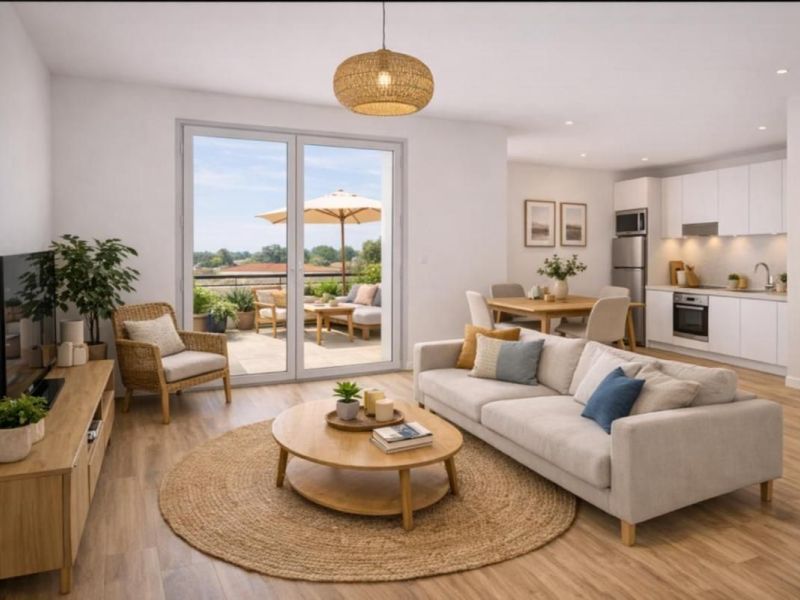 A louer APPARTEMENT T3 58 M2 TERRASSE BORD DE MER MARSEILLAN
