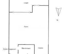 A louer STUDIO  30 M2 BORD DE MER SETE