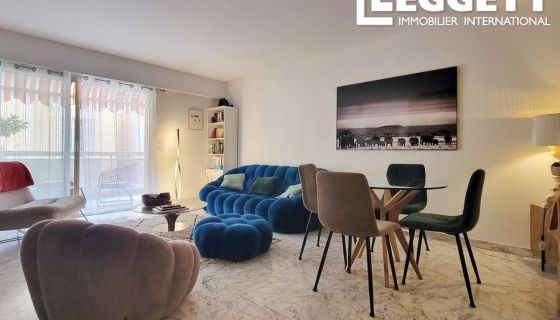 A louer APPARTEMENT T3 85 M2 BORD DE MER NICE