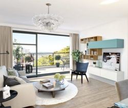A vendre APPARTEMENT DE PRESTIGE T3 61 M2 TERRASSE PLAGE à PIED LA CIOTAT