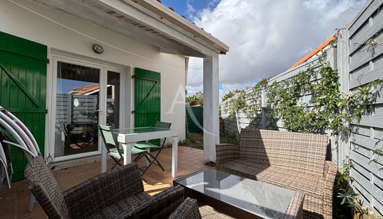 A vendre MAISON  3 PIECES 34 M2 BORD DE MER LONGEVILLE SUR MER