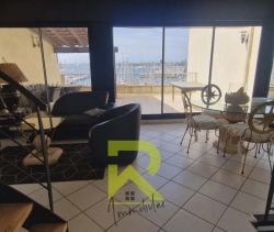 A louer APPARTEMENT DUPLEX T4 87 M2 TERRASSE BORD DE MER AGDE