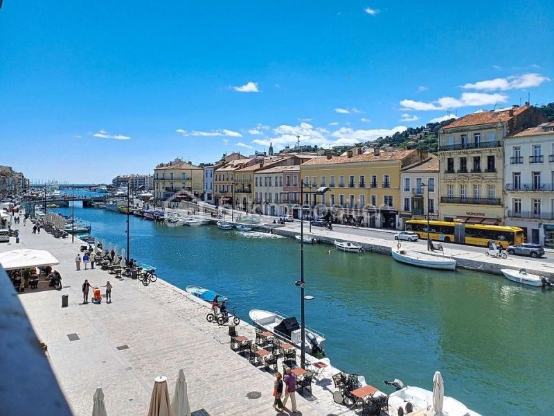 A louer APPARTEMENT DUPLEX T4 120 M2 TERRASSE BORD DE MER SETE