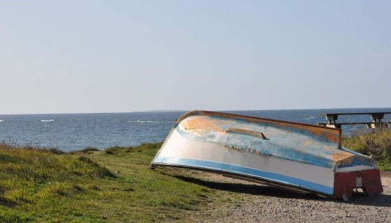 vente A Porspoder, dans le Pays d'Iroise  en bordure de côte.