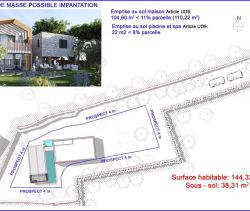 A vendre TERRAIN 954 M2 BORD DE MER SETE