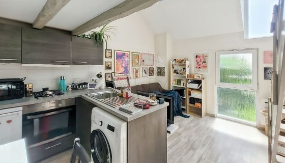 A louer APPARTEMENT DUPLEX T2 33 M2  CARQUEFOU