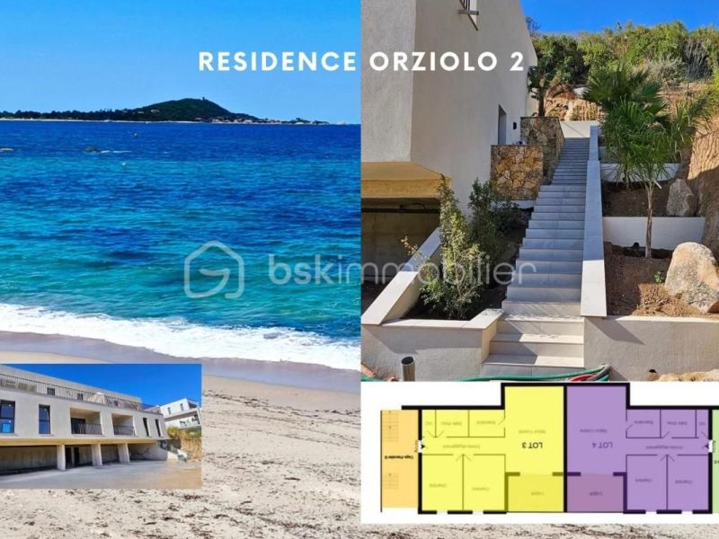 A louer APPARTEMENT DE PRESTIGE NEUF T3 71 M2 TERRASSE BORD DE MER GROSSETO PRUGNA