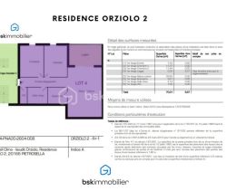 A louer APPARTEMENT DE PRESTIGE NEUF T3 71 M2 TERRASSE BORD DE MER GROSSETO PRUGNA