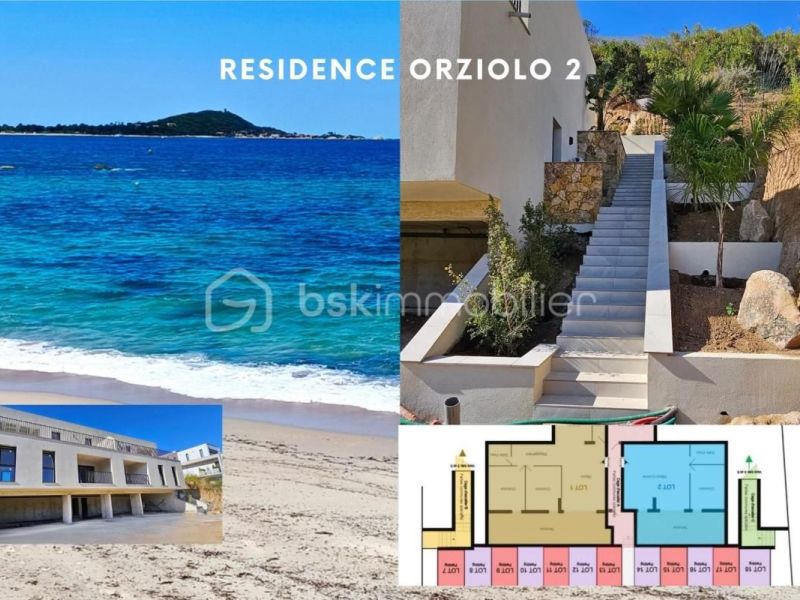 A louer APPARTEMENT DE PRESTIGE NEUF T3 66 M2 TERRASSE BORD DE MER GROSSETO PRUGNA