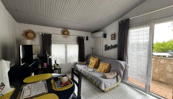 A louer APPARTEMENT T2 36 M2 TERRASSE BORD DE MER MARSEILLAN PLAGE