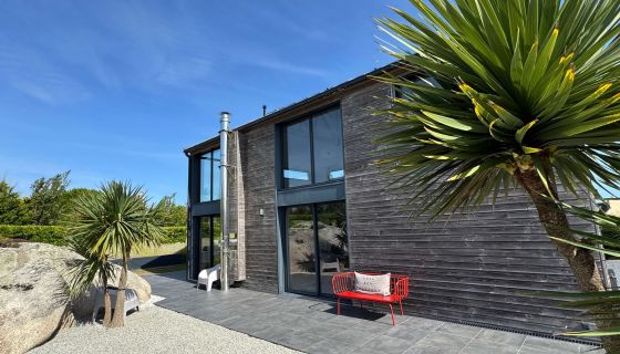 vente Maison d'architecte vue mer Kerlouan, Finistère Nord