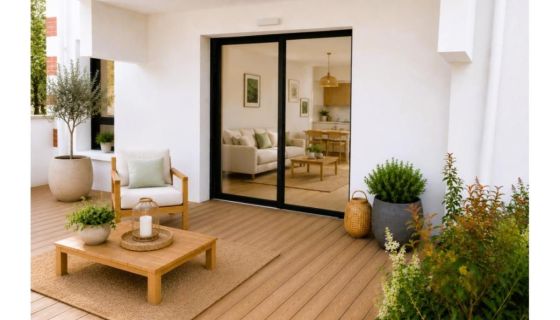 A louer APPARTEMENT DE PRESTIGE NEUF T3 62 M2 TERRASSE BORD DE MER ANDERNOS LES BAINS