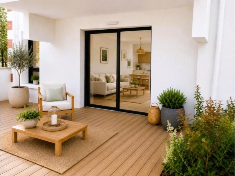 A louer APPARTEMENT DE PRESTIGE NEUF T3 62 M2 TERRASSE BORD DE MER ANDERNOS LES BAINS
