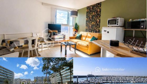 A louer STUDIO  29 M2 BORD DE MER LE HAVRE