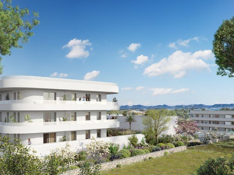A vendre APPARTEMENT DE PRESTIGE T4 75 M2 TERRASSE BORD DE MER LA SEYNE SUR MER