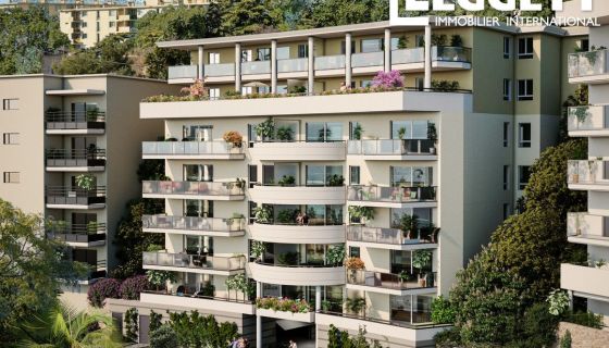 A louer APPARTEMENT DE PRESTIGE NEUF T5 112 M2 TERRASSE VUE MER BEAUSOLEIL