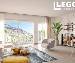 A louer APPARTEMENT DE PRESTIGE NEUF T5 112 M2 TERRASSE VUE MER BEAUSOLEIL
